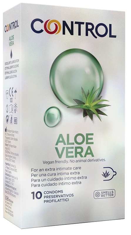 CONTROL ALOE VERA PROFILATTICO 10 PEZZI - Antica Farmacia Ferrari