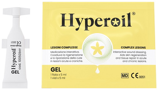 HYPEROIL GEL FIALA 5 ML LESIONI COMPLESSE - Antica Farmacia Ferrari