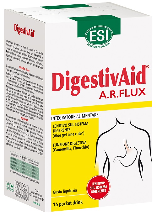 ESI DIGESTIVAID AR FLUX 16 POCKET DRINK - Antica Farmacia Ferrari