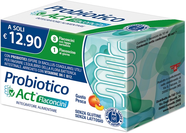 PROBIOTICO ACT 8 FLACONCINI - Antica Farmacia Ferrari