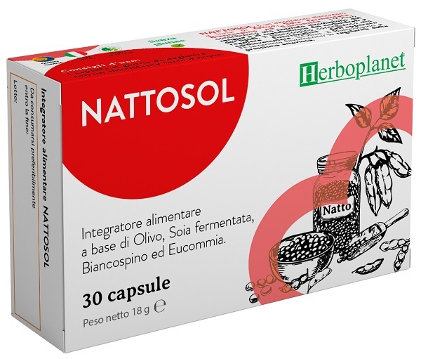 NATTOSOL 30 CAPSULE - Antica Farmacia Ferrari