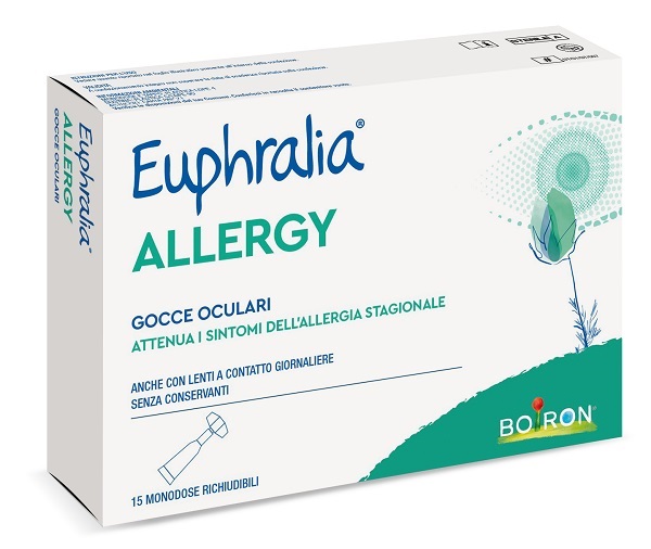 GOCCE OCULARI EUPHRALIA ALLERGY 15 MONODOSE - Antica Farmacia Ferrari