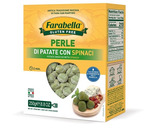FARABELLA PERLE PATATE SPINACI 250 G - Antica Farmacia Ferrari