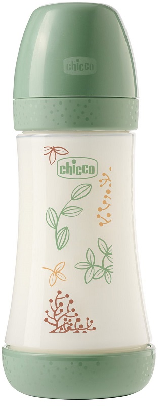 CHICCO BIBERON P5 ECO POLIPROPILENE DA 240 ML MEDIUM SILICONE - Antica Farmacia Ferrari