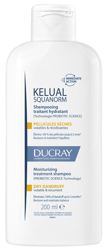 KELUAL SQUANORM SHAMPOO ANTI FORFORA SECCA 200 ML - Antica Farmacia Ferrari