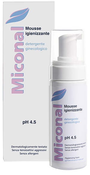 MICONAL MOUSSE IGIENIZZANTE 150 ML - Antica Farmacia Ferrari