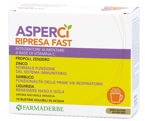 ASPER CI RIPRESA FAST 10 BUSTINE 5 G - Antica Farmacia Ferrari