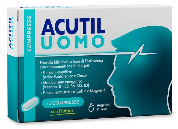 ACUTIL UOMO 30 COMPRESSE - Antica Farmacia Ferrari