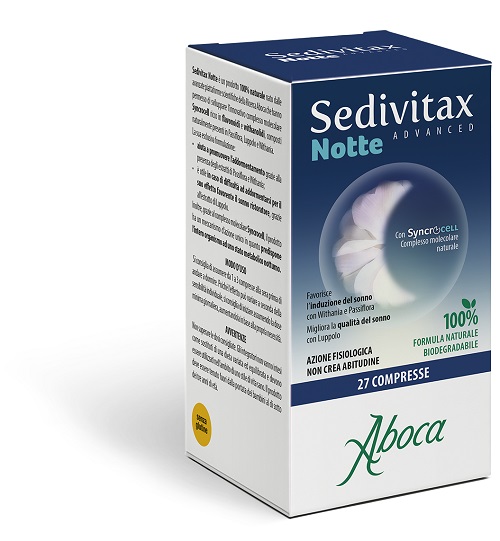 SEDIVITAX NOTTE ADVANCED 27 COMPRESSE - Antica Farmacia Ferrari