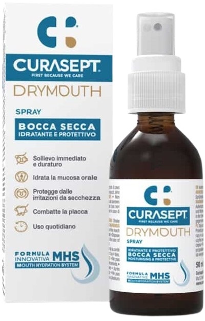CURASEPT DRYMOUTH SPRAY 50 ML - Antica Farmacia Ferrari