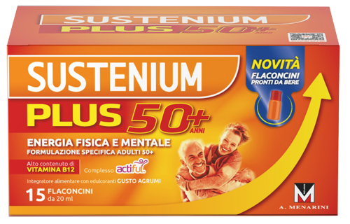 SUSTENIUM PLUS 50+ 15 FLACONCINI - Antica Farmacia Ferrari