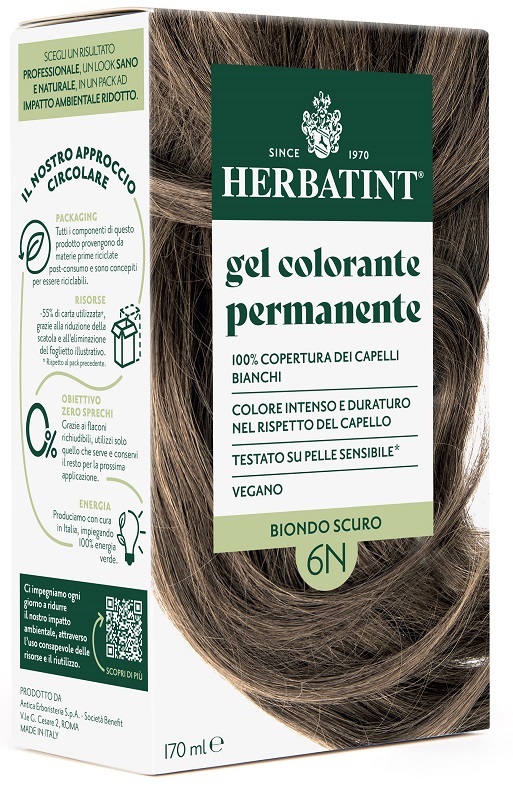 HERBATINT 6N BIONDO SCURO 170 ML - Antica Farmacia Ferrari