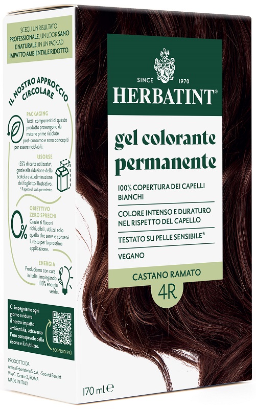 HERBATINT 4R CASTANO RAMATO 170 ML - Antica Farmacia Ferrari