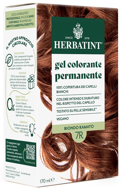 HERBATINT 7R BIONDO RAMATO 170 ML - Antica Farmacia Ferrari