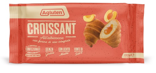 AGLUTEN CROISSANT ALBICOCCA 4 PEZZI DA 55 G - Antica Farmacia Ferrari