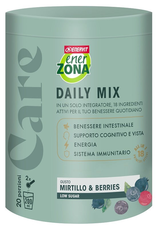 ENERZONA CARE DAILY MIX GUSTO MIRTILLO & BERRIES 400 G - Antica Farmacia Ferrari
