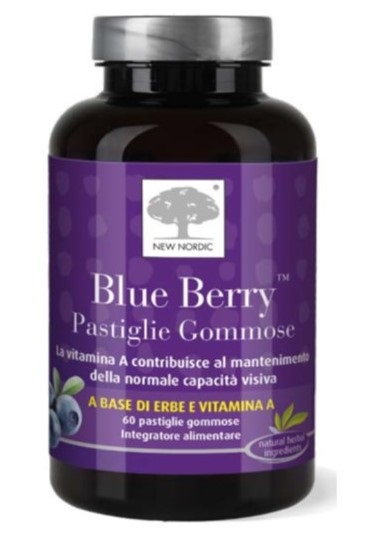 BLUE BERRY 60 PASTIGLIE GOMMOSE - Antica Farmacia Ferrari