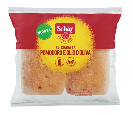 SCHAR XL CIABATTA POMODORI E OLIO D'OLIVA 2 PEZZI X 85 G - Antica Farmacia Ferrari