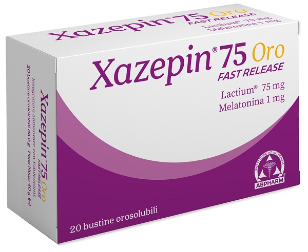 XAZEPIN 75 ORO FAST RELEASE 20 BUSTINE - Antica Farmacia Ferrari