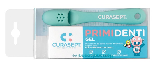 CURASEPT KIT GEL PRIMI DENTI 20 ML + MASSAGGIAGENGIVE - Antica Farmacia Ferrari