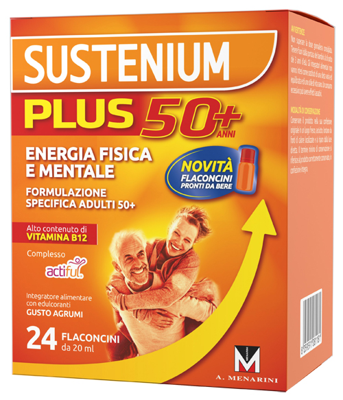 SUSTENIUM PLUS 50+ 24 FLACONCINI - Antica Farmacia Ferrari