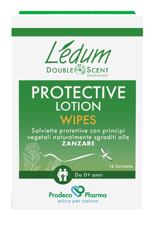 LEDUM DS PROTECTIVE LOTION WIPES 14 PEZZI - Antica Farmacia Ferrari
