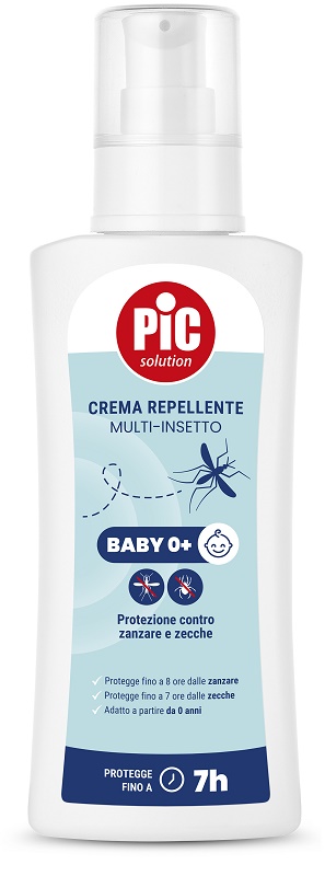 PIC SOLUTION CREMA REPELLENTE MULTI-INSETTO BABY 0+ 100 ML - Antica Farmacia Ferrari