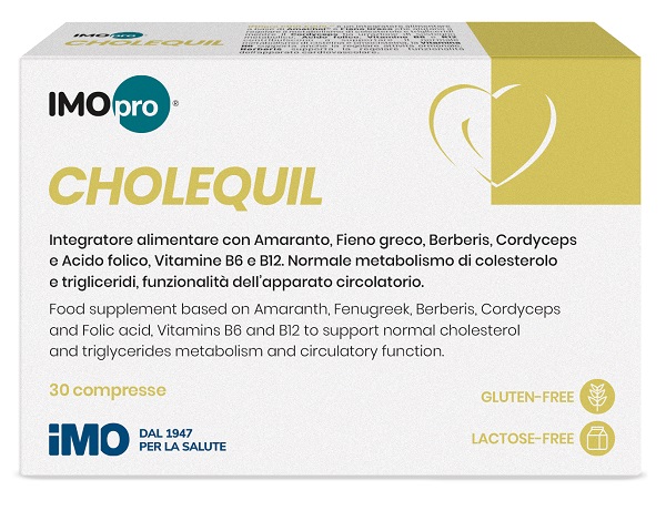 IMOPRO CHOLEQUIL 30 COMPRESSE NUOVA FORMULAZIONE - Antica Farmacia Ferrari