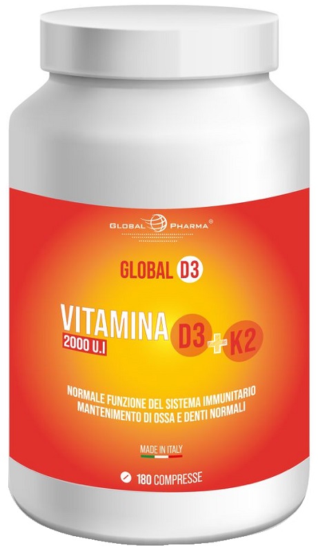 GLOBAL D3 180 COMPRESSE 400 MG - Antica Farmacia Ferrari
