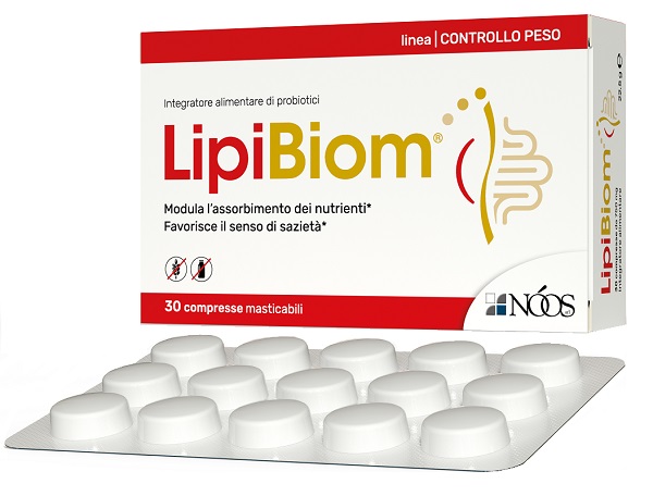 LIPIBIOM 30 COMPRESSE MASTICABILI SENZA GLUTINE SENZA LATTOSIO - Antica Farmacia Ferrari