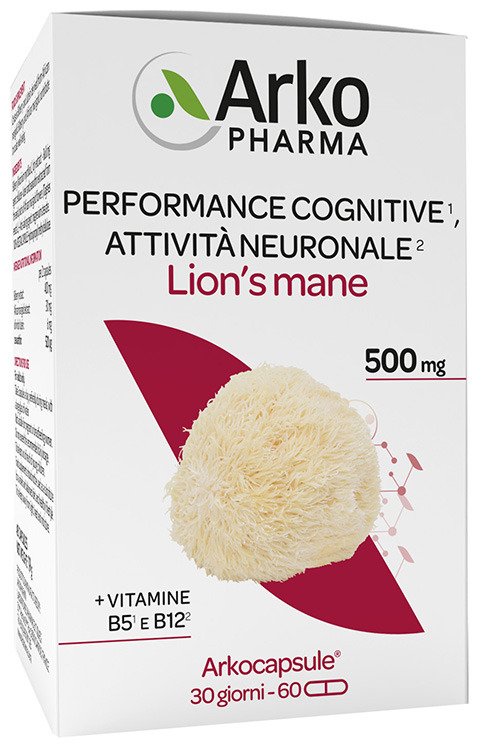 ARKOCAPSULE LION'S MANE 60 CAPSULE - Antica Farmacia Ferrari