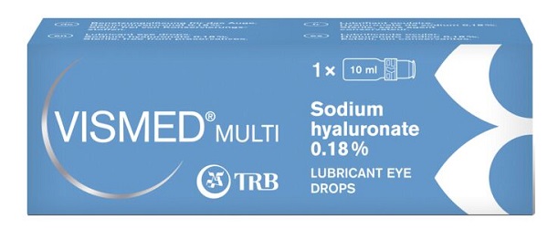 COLLIRIO LUBRIFICANTE VISMED MULTI ACIDO IALURONICO 0,18% 10 ML - Antica Farmacia Ferrari